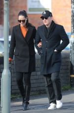 ANA IVANOVIC and Bastian Schweinstiger Out for Lunch in Hale 03/05/2017