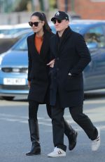 ANA IVANOVIC and Bastian Schweinstiger Out for Lunch in Hale 03/05/2017