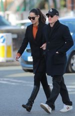 ANA IVANOVIC and Bastian Schweinstiger Out for Lunch in Hale 03/05/2017