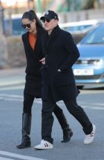 ANA IVANOVIC and Bastian Schweinstiger Out for Lunch in Hale 03/05/2017
