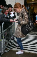 ANGELA SCANLON Leaves BBC Radio 2 in London  03/03/2017