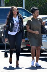 ANGELA SIMMONS Out Shopping in Beverly Hills 03/23/2017