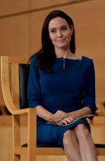 ANGELINA JOLIE at Sergio Vieira De Mello Foundation at United Nations Office in Geneva 03/15/2017