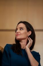 ANGELINA JOLIE at Sergio Vieira De Mello Foundation at United Nations Office in Geneva 03/15/2017