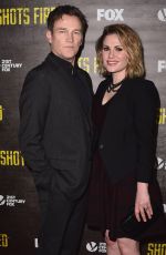 ANNA PAQUIN at Shots Fired TV Series Premiere in Los Angeles  03/16/2017