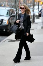 ANNABELLE WALLIS Out and About in New York 03/08/2017