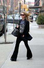 ANNABELLE WALLIS Out and About in New York 03/08/2017