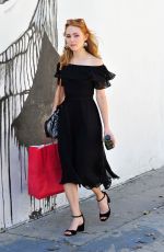 ANNASOPHIA ROBB Out Shopping in Los Angeles 03/20/2017