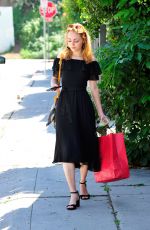 ANNASOPHIA ROBB Out Shopping in Los Angeles 03/20/2017