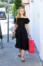 ANNASOPHIA ROBB Out Shopping in Los Angeles 03/20/2017