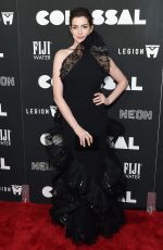 ANNE HATHAWAY at Colossal Premiere in New York 03/28/2017