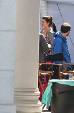 ANNE HATHAWAY on the Set of 