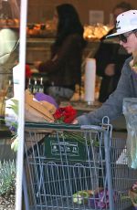 ANNE HATHAWAY Out Shopping Goes Flower in Beverly Hills 03/24/2017