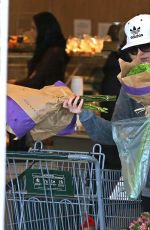 ANNE HATHAWAY Out Shopping Goes Flower in Beverly Hills 03/24/2017
