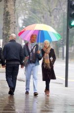 ANNIE LENOX Out and About in London 03/12/2017