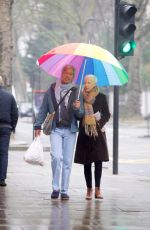 ANNIE LENOX Out and About in London 03/12/2017