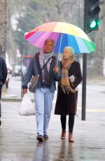 ANNIE LENOX Out and About in London 03/12/2017
