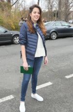 ANOUCHKA DELON at Moncler Fashion Show in Paris 03/07/2017