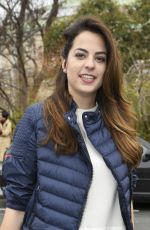 ANOUCHKA DELON at Moncler Fashion Show in Paris 03/07/2017