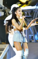 ARIANA GRANDE Performs at a Show in Vancouver 03/24/2017