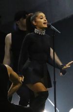ARIANA GRANDE Performs at a Show in Vancouver 03/24/2017