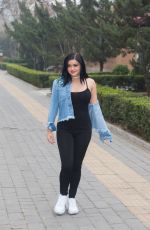 ARIEL WINTER Leaves Her Hotel in Beijing 03/20/2017