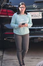 ARIEL WINTER on the Set of Modern Family in Los Angeles 03/02/2017