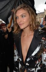 ARIZONE MUSE Arrives at Elie Saab Fashion Show at Paris Fashion Week 03/04/2017