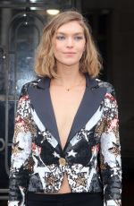 ARIZONE MUSE Arrives at Elie Saab Fashion Show at Paris Fashion Week 03/04/2017