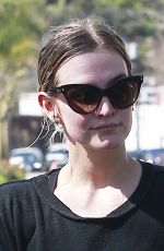 ASHLEE SIMPSON Leave a Gym in Studio City 03/09/2017
