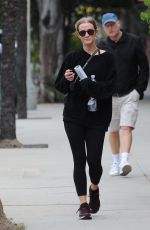 ASHLEE SIMPSON Leaves a Gym in Studio City 03/20/2017