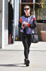 ASHLEE SIMPSON Out and About in Los Angeles 03/06/2017