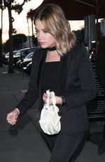 ASHLEY BENSON Arrives at Catch LA in West Hollywood 03/25/2017