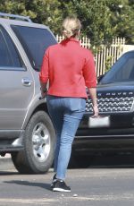 ASHLEY BENSON in Tight Jeans Out in Los Angeles 03/19/2017