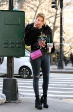 ASHLEY BENSON Leaves Tea Shoppe in New York 03/09/2017
