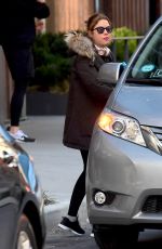 ASHLEY BENSON Leaves the Gym in New York 03/13/2017
