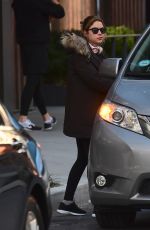 ASHLEY BENSON Leaves the Gym in New York 03/13/2017