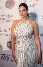 ASHLEY GRAHAM Honored at Urban Arts Partnership 25th Anniversary Benefit in New york 03/15/2017