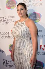 ASHLEY GRAHAM Honored at Urban Arts Partnership 25th Anniversary Benefit in New york 03/15/2017