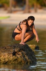 ASHLEY GRAHAM in Bikini on the Set of a Photoshoot in Islamorada 03/21/2017