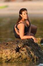 ASHLEY GRAHAM in Bikini on the Set of a Photoshoot in Islamorada 03/21/2017