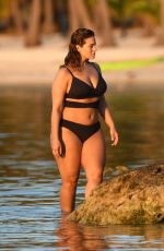ASHLEY GRAHAM in Bikini on the Set of a Photoshoot in Islamorada 03/21/2017