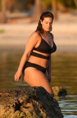 ASHLEY GRAHAM in Bikini on the Set of a Photoshoot in Islamorada 03/21/2017