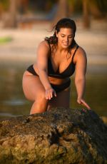 ASHLEY GRAHAM in Bikini on the Set of a Photoshoot in Islamorada 03/21/2017