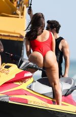 ASHLEY GRAHAM in Swimsuit at Baywatch Theme Photoshoot in Miami 03/01/2017