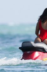 ASHLEY GRAHAM in Swimsuit at Baywatch Theme Photoshoot in Miami 03/01/2017