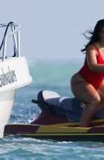 ASHLEY GRAHAM in Swimsuit at Baywatch Theme Photoshoot in Miami 03/01/2017