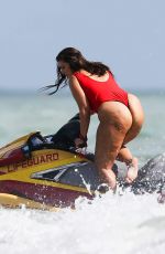 ASHLEY GRAHAM in Swimsuit at Baywatch Theme Photoshoot in Miami 03/01/2017