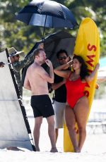 ASHLEY GRAHAM in Swimsuit at Baywatch Theme Photoshoot in Miami 03/01/2017