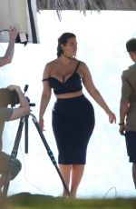 ASHLEY GRAHAM on the Set of a Photoshoot in Florida Keys 03/21/2017